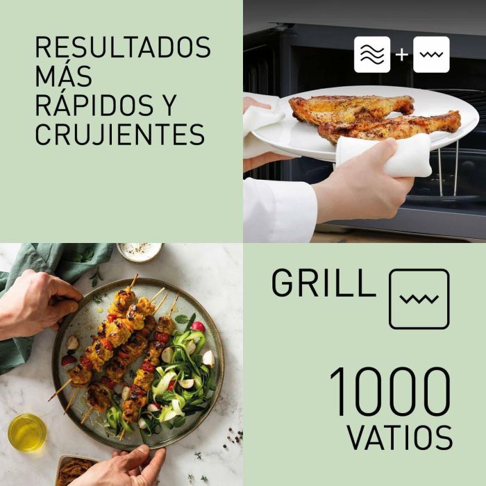Microondas con Grill Panasonic NNK35NWMEPG Blanco 900 W 24 L 2