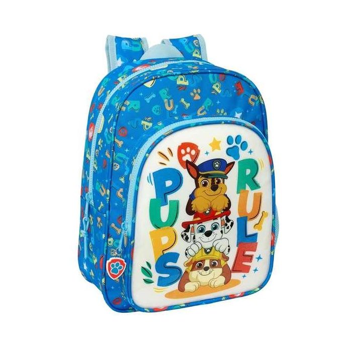 Mochila Escolar The Paw Patrol Pups rule Azul 26 x 34 x 11 cm 3 Mochila Escolar The Paw Patrol Pups rule Azul 26 x 34 x 11 cm 3
