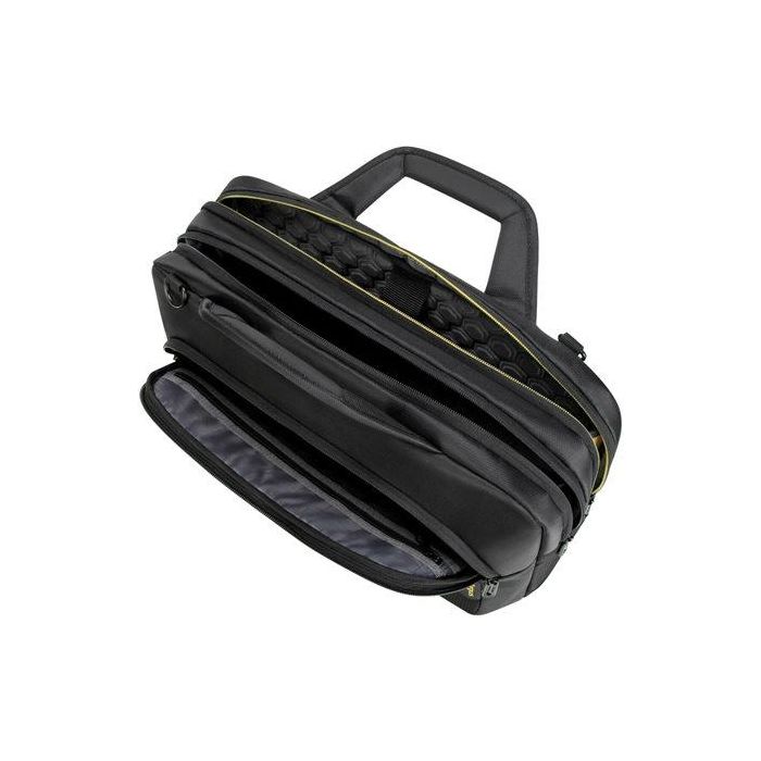 Targus City Gear 3 Topload Maletín para portátil hasta 15.6", Negro, Poliéster y Poliuretano 2