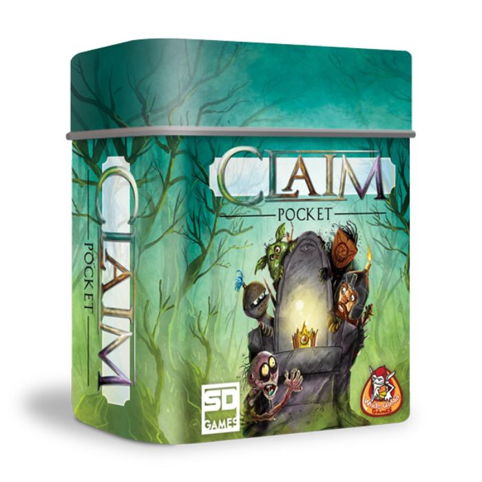 Sd games Juego de Mesa Display Claim Pocket 1 - El Rey ha Muerto, Juego de Cartas Estratégico para 2 Jugadores, Edad 10+