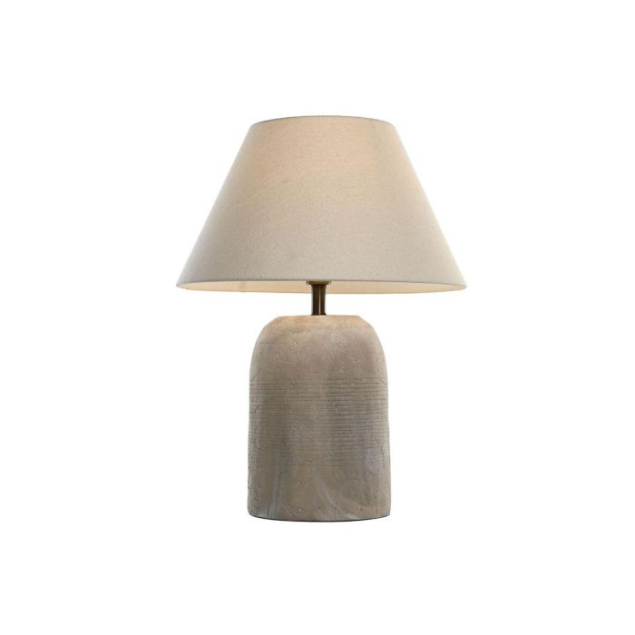 Lampara Sobremesa Urban DKD Home Decor Gris Beige 50 x 65 x 50 cm 4