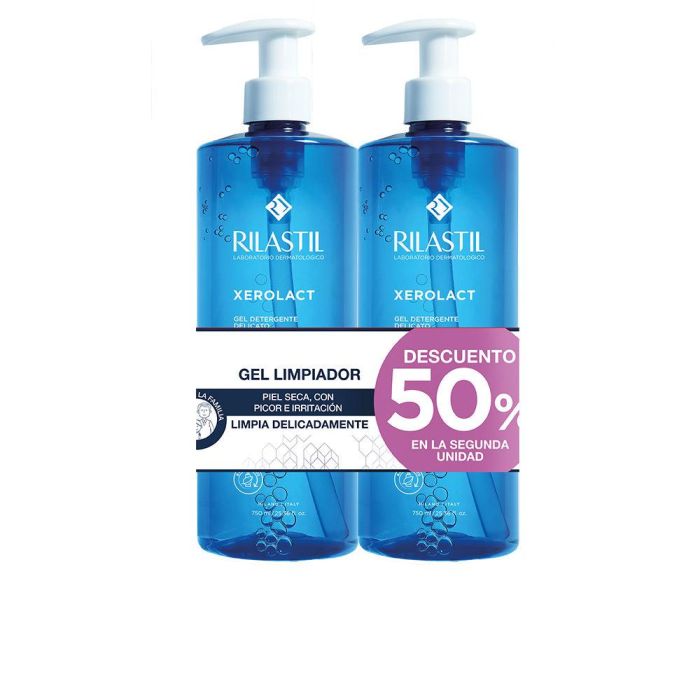 Rilastil Xerolact Gel Limpiador Delicado Y Protector Pack 2 X 750 mL Rilastil Xerolact Gel Limpiador Delicado Y Protector Pack 2 X 750 mL