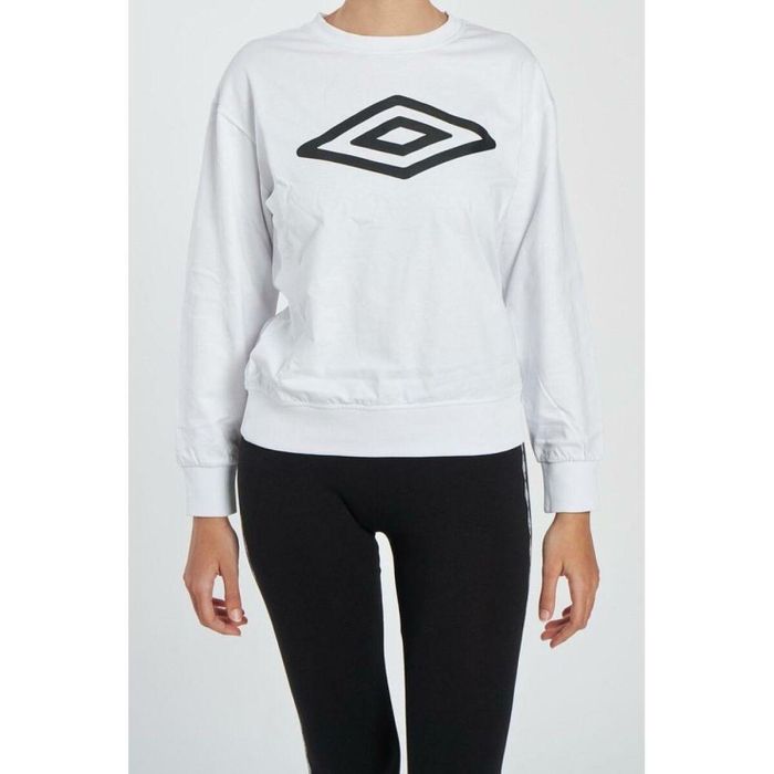 Sudadera con Capucha Mujer Umbro NORMA 72311I 001 Blanco 0 Sudadera con Capucha Mujer Umbro NORMA 72311I 001 Blanco 0