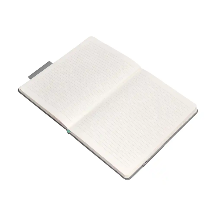 Antartik Cuaderno A4 Tapa Dura Hojas Rayadas Gris y Turquesa 100 Hojas 80gr FSC 8 Antartik Cuaderno A4 Tapa Dura Hojas Rayadas Gris y Turquesa 100 Hojas 80gr FSC 8