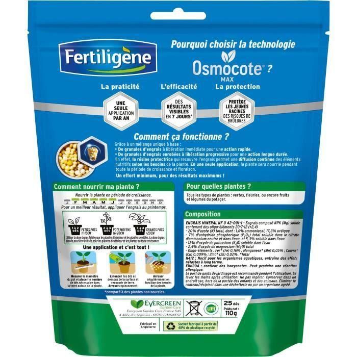 ABONO - Osmocote max abono de larga duración dados Plantas verdes y con flores 25 dados 1 ABONO - Osmocote max abono de larga duración dados Plantas verdes y con flores 25 dados 1