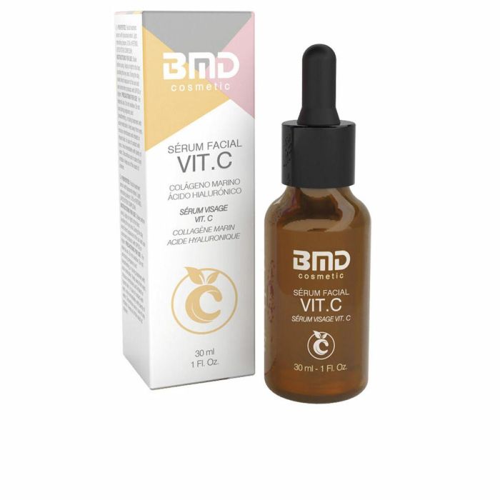 Bmd Cosmetic Vitamina C Sérum Facial 30 ml - Antioxidante e Hidratante con Ácido Hialurónico Bmd Cosmetic Vitamina C Sérum Facial 30 ml - Antioxidante e Hidratante con Ácido Hialurónico