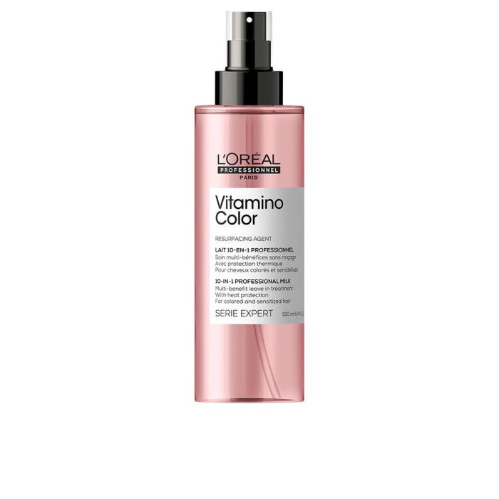 L'Oréal Professionnel Paris VITAMINO COLOR 10-en-1 Tratamiento Protector Cabello Teñido Spray 190 ml 0 L'Oréal Professionnel Paris VITAMINO COLOR 10-en-1 Tratamiento Protector Cabello Teñido Spray 190 ml 0