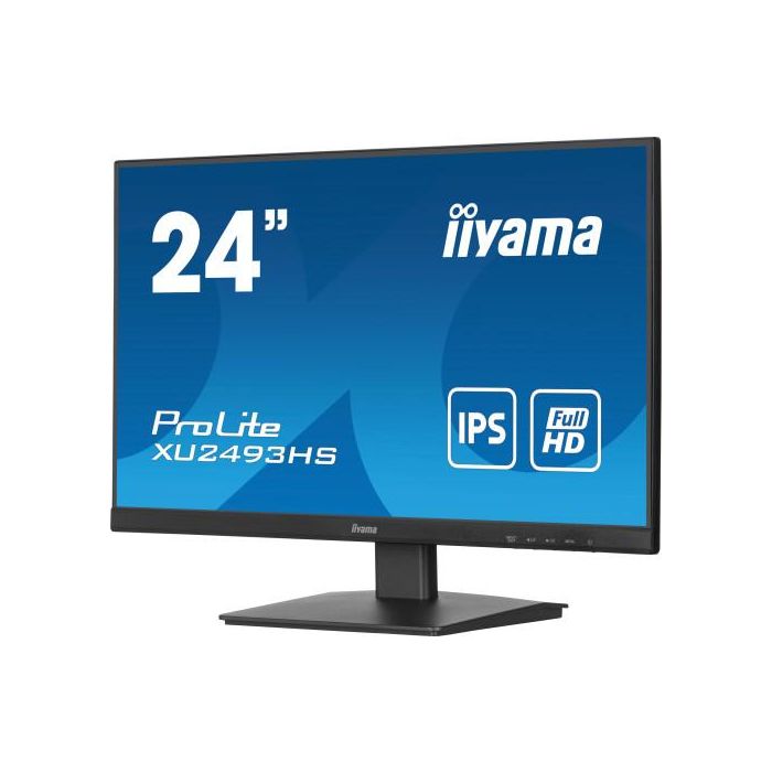 Iiyama Monitor 23.8" XU2493HS-B6, Full HD, IPS, 100Hz, 0.5ms, HDMI, DisplayPort, ProLite