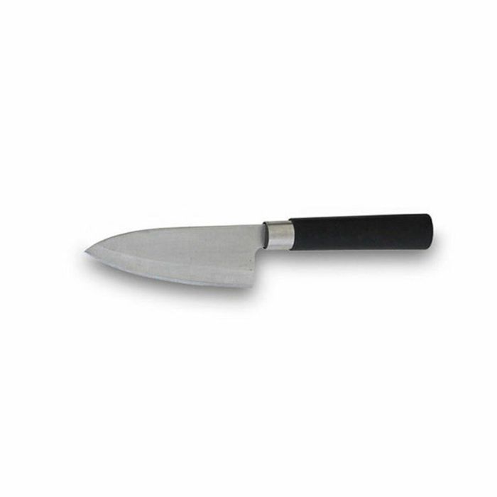 Set de Cuchillos Cecotec Santoku Negro Acero Inoxidable Fibra de carbono (4 pcs) 1 Set de Cuchillos Cecotec Santoku Negro Acero Inoxidable Fibra de carbono (4 pcs) 1