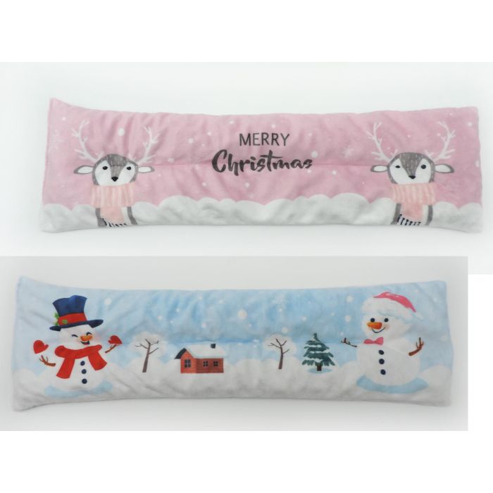 DKD Home Decor Cojín de Navidad Fantasía Estrellas, Poliéster Rosa Azul, 40x12x3 cm, Surtido (4 Unidades)