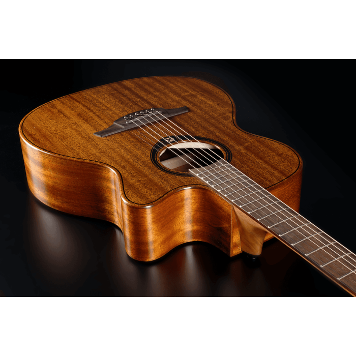 Guitarra Acústica Lâg Auditorium Cutaway A/E Tramontane 98 - Caoba 4 Guitarra Acústica Lâg Auditorium Cutaway A/E Tramontane 98 - Caoba 4