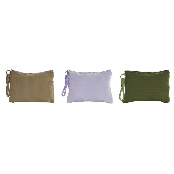 Neceser Urban DKD Home Decor Beige Verde 5 x 15 x 21 cm (6 Unidades) Neceser Urban DKD Home Decor Beige Verde 5 x 15 x 21 cm (6 Unidades)