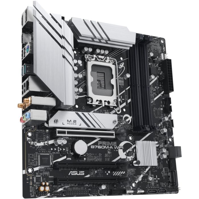 Asus 90MB1EL0-M1EAY0 Placa Base PRIME B760M-A WiFi para Intel 12/13 Gen Socket LGA1700 DDR5 Micro ATX Wi-Fi 6 2.5GbE 2 Asus 90MB1EL0-M1EAY0 Placa Base PRIME B760M-A WiFi para Intel 12/13 Gen Socket LGA1700 DDR5 Micro ATX Wi-Fi 6 2.5GbE 2