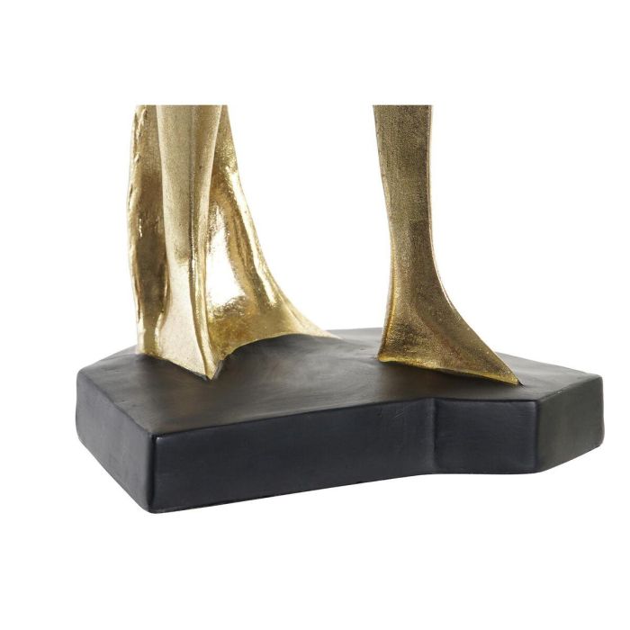 Figura Romantico DKD Home Decor Dorado Negro 12 x 41.5 x 20 cm (3 Unidades) 2 Figura Romantico DKD Home Decor Dorado Negro 12 x 41.5 x 20 cm (3 Unidades) 2