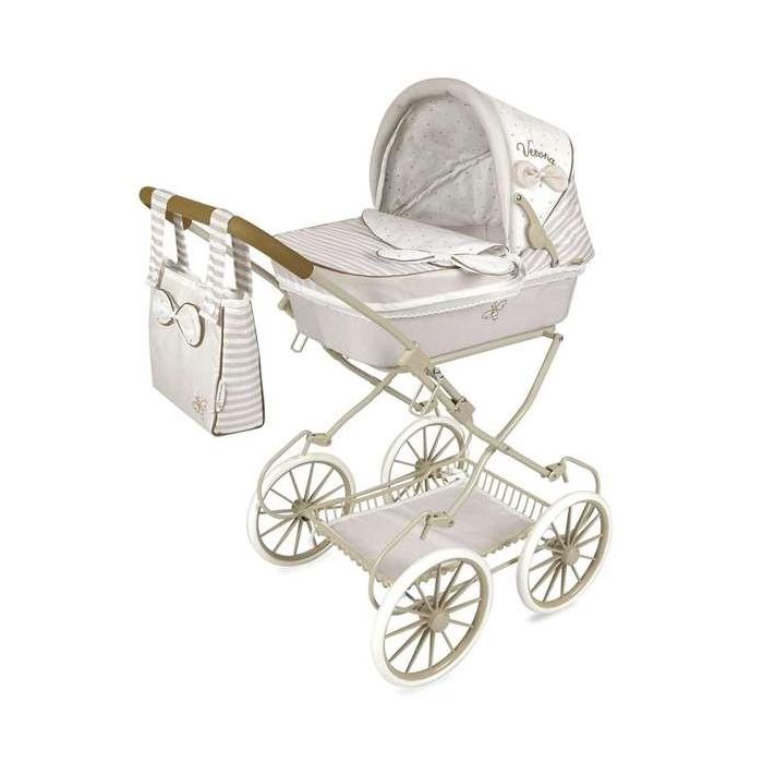 Coche de muñeca plegable para muñecas de hasta 48 cm verona 42x80x81 cm Coche de muñeca plegable para muñecas de hasta 48 cm verona 42x80x81 cm