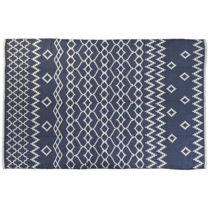 Alfombra DKD Home Decor Azul Poliéster Árabe 160 x 230 x 1 cm 3