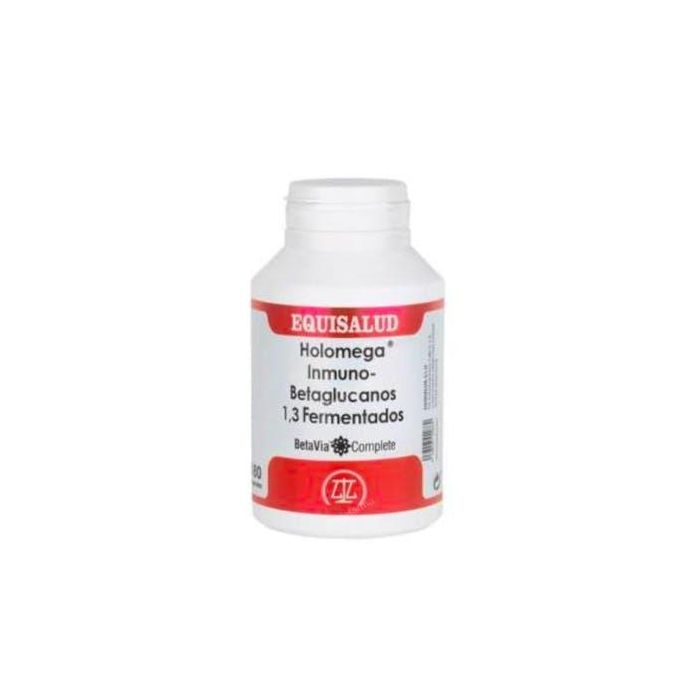 Holomega Inmuno Betaglucanos 1,3 Fermentados con Zinc y Vitamina D3 para Sistema Inmunitario 180 Cápsulas
