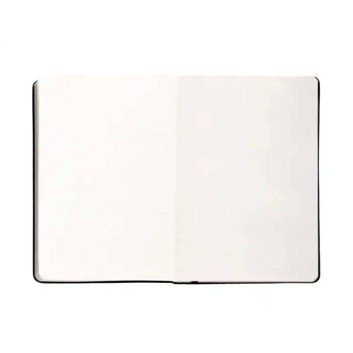 Antartik Cuaderno A4 Tapa Dura Hojas Lisas Negro 100 Hojas 80gr FSC Colección Antartik Notes con Gomilla y Bolsillo 7