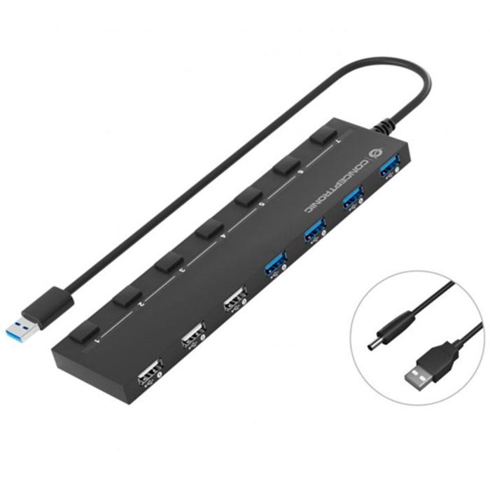 Hub Usb 2.0 3.0 Conceptronic Hubbies09 Hub Usb 2.0 3.0 Conceptronic Hubbies09