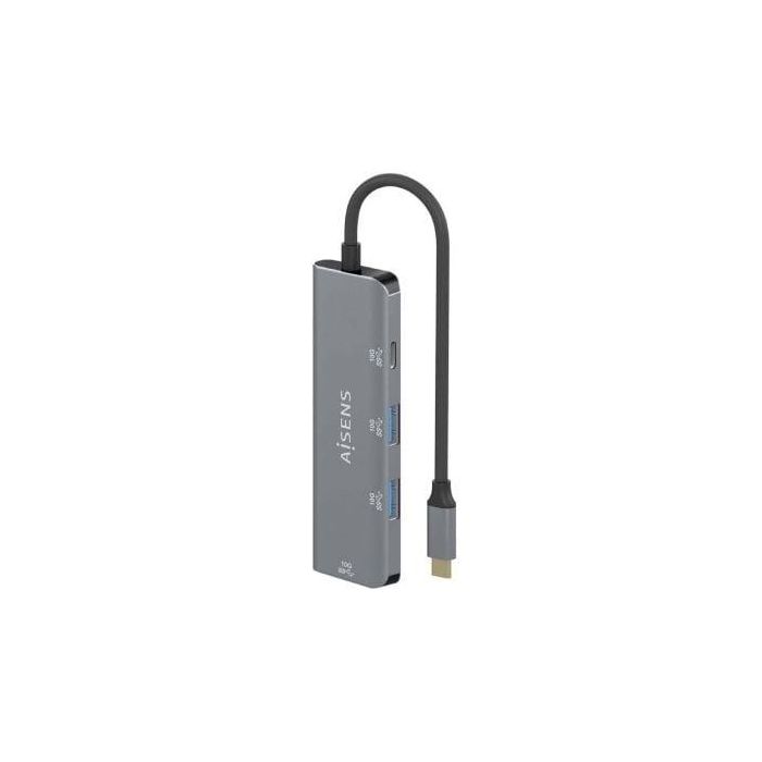 Hub USB Tipo-C Aisens A109-0764/ 3xUSB/ 1xUSB Tipo-C/ Gris 2 Hub USB Tipo-C Aisens A109-0764/ 3xUSB/ 1xUSB Tipo-C/ Gris 2