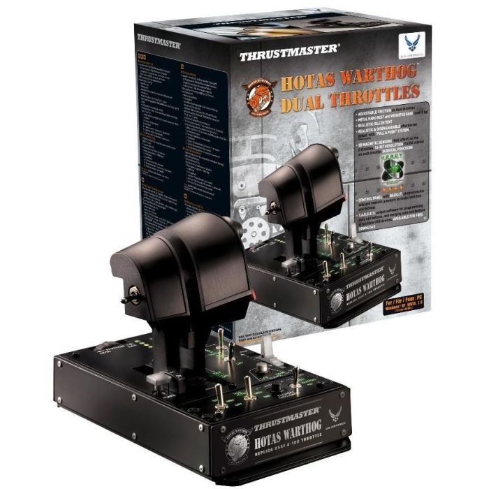 Thrustmaster HOTAS Warthog Dual Throttles Simulador de Vuelo PC USB Negro 2960739 5