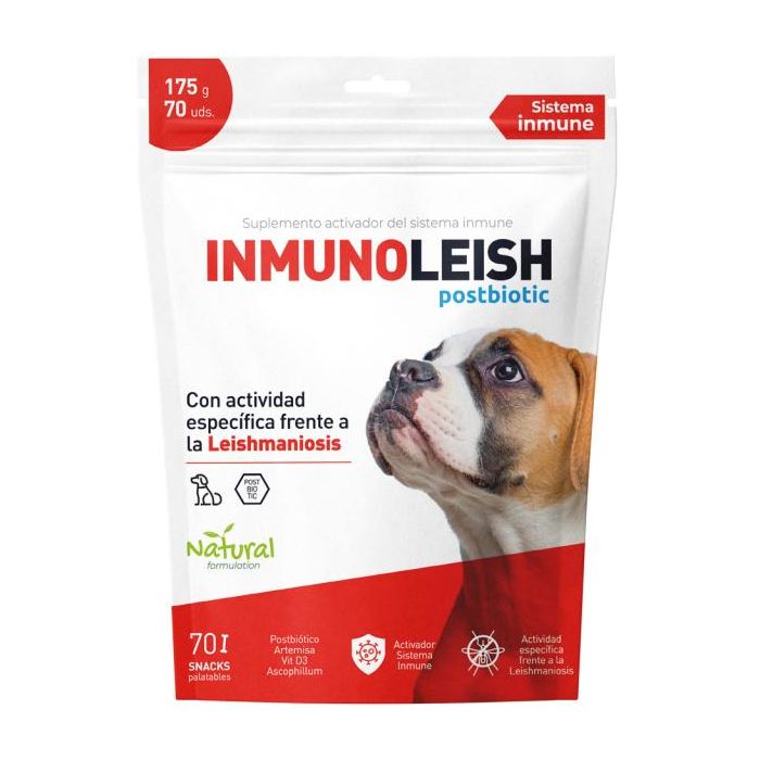Inmunoleish Postbiotic Snack 175 gramos, 70 Unidades