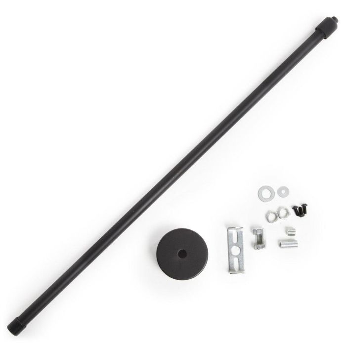 Barra Suspensión Extensible Carril Focos LED 50 ► 100Cm - Negro Barra Suspensión Extensible Carril Focos LED 50 ► 100Cm - Negro