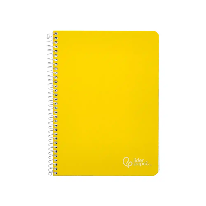 Liderpapel Cuaderno espiral Witty A5 tapa dura 80 hojas 90gr cuadro 4mm con margen color amarillo 1 Liderpapel Cuaderno espiral Witty A5 tapa dura 80 hojas 90gr cuadro 4mm con margen color amarillo 1