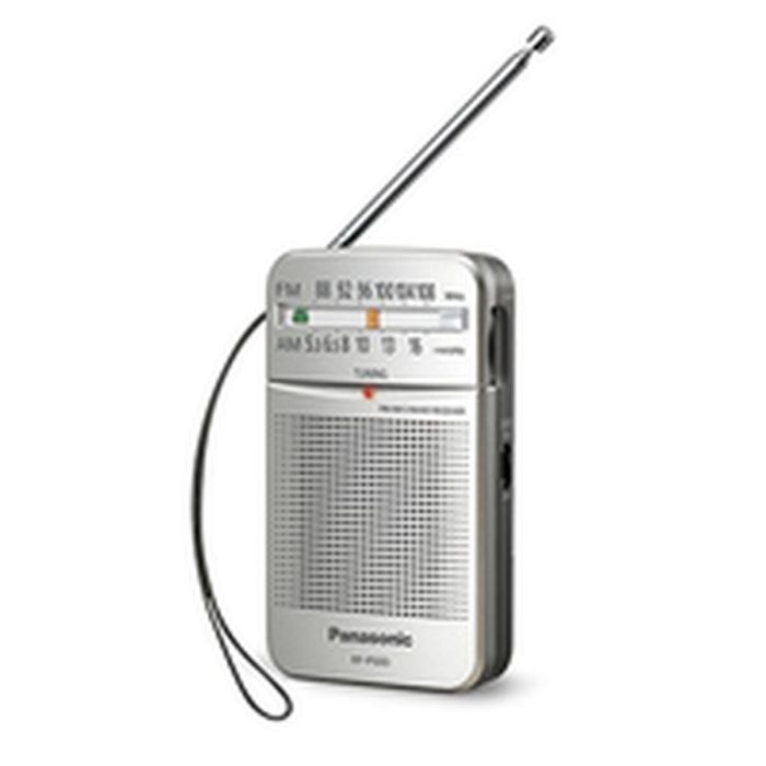 Radio Transistor Panasonic RF-P50DEG-S Rojo Plateado 1 Radio Transistor Panasonic RF-P50DEG-S Rojo Plateado 1