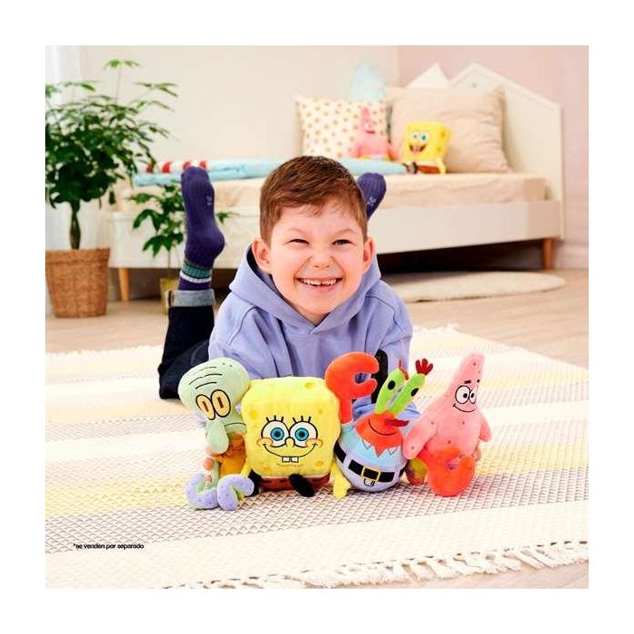 Smoby Peluche Patricio de Bob Esponja - Juguete de peluche suave, 20 cm