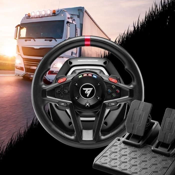 Thrustmaster T128 Simtask Pack - Volante + Pedales para PC y Xbox, Incluye Simtask Steering Kit 3 Thrustmaster T128 Simtask Pack - Volante + Pedales para PC y Xbox, Incluye Simtask Steering Kit 3