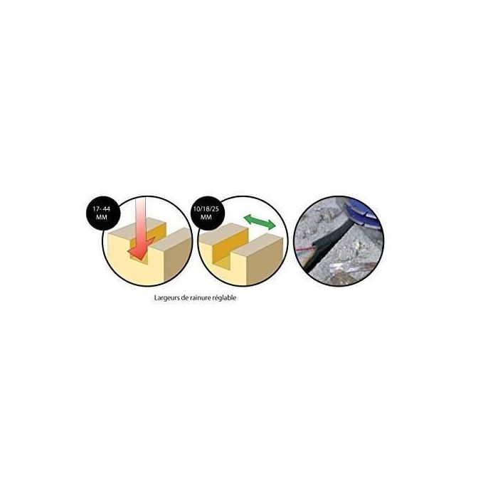 FARTOOLS Chaser eléctrico de pared SC150B 150 mm 1700 W 1 FARTOOLS Chaser eléctrico de pared SC150B 150 mm 1700 W 1
