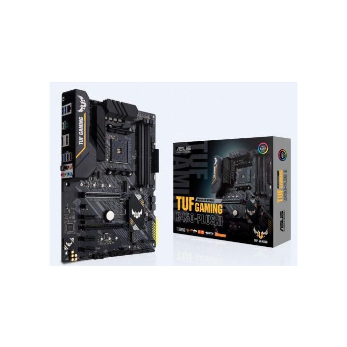 ASUS TUF GAMING B450-PLUS II Zócalo AM4 8 ASUS TUF GAMING B450-PLUS II Zócalo AM4 8