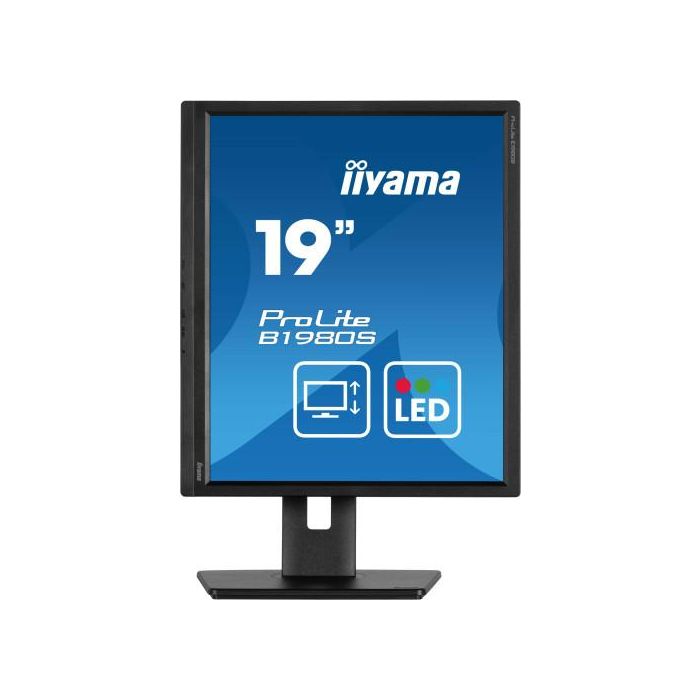 Iiyama Pantalla para PC ProLite B1980S-B1 de 19 Pulgadas, Resolución 1280 x 1024 Pixeles, LED, Color Negro 2