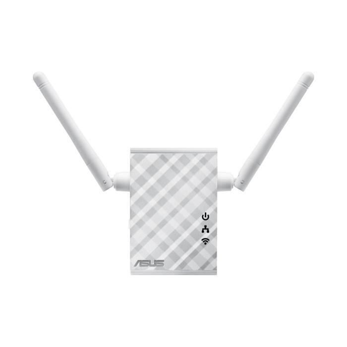 ASUS RP-N12 Extensor de Red Wi-Fi N300 2.4GHz, Repetidor Inalámbrico con 2 Antenas y Puerto Ethernet LAN 10/100 Mbps 1 ASUS RP-N12 Extensor de Red Wi-Fi N300 2.4GHz, Repetidor Inalámbrico con 2 Antenas y Puerto Ethernet LAN 10/100 Mbps 1
