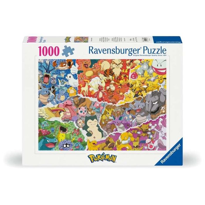 Ravensburger Puzzle 1000 Piezas Pokémon - Juego de Mesa para Mayores de 10 Años