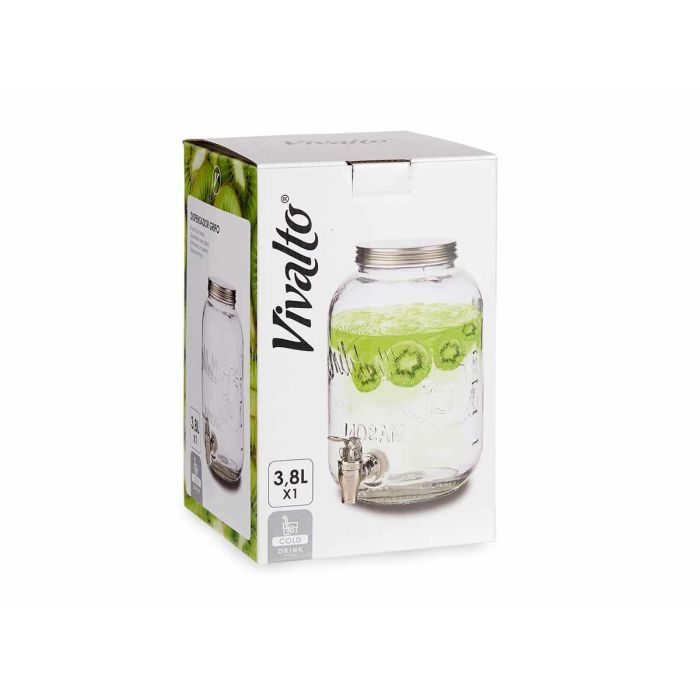 Jarra Sin Enfriador 3800Ml Plata Vivalto 16X24CM (6 Unidades) 2 Jarra Sin Enfriador 3800Ml Plata Vivalto 16X24CM (6 Unidades) 2