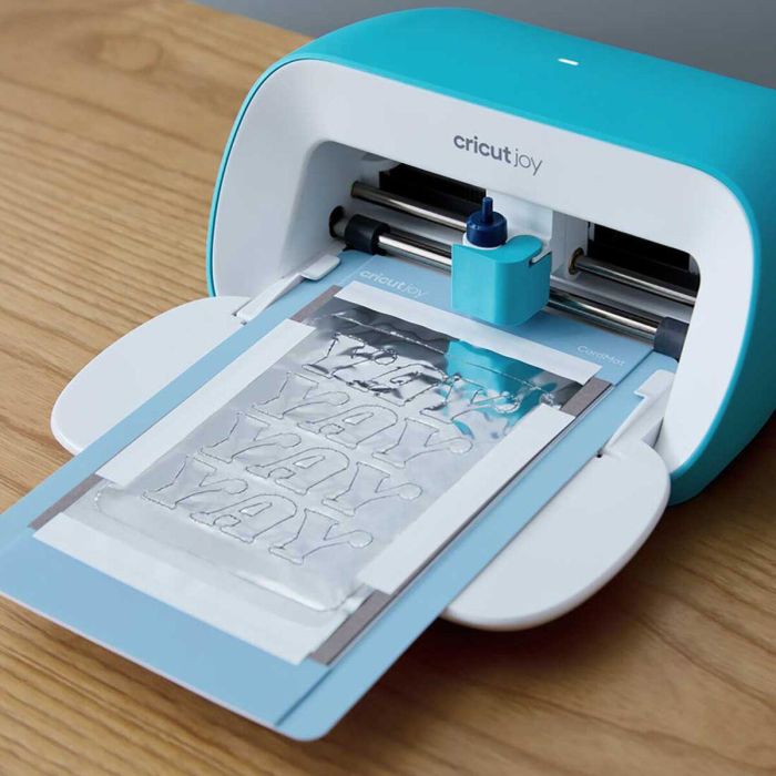 Kit de Transferencia de Láminas para Plotter de corte Cricut Joy Azul 4