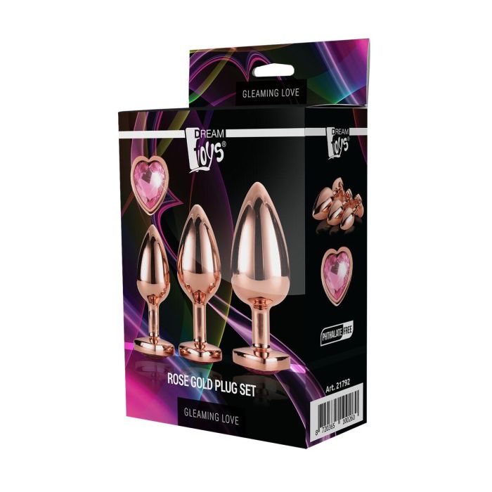 Plug Anal Dream Toys Gleaming Love Dorado 1 Plug Anal Dream Toys Gleaming Love Dorado 1