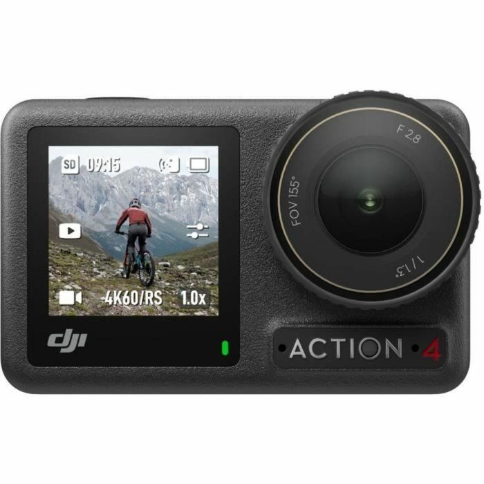 DJI DJI1692227328938 Cámara deportiva Osmo Action 4 Adventure Combo con Sensor de 1/1,3 pulgadas, 4K/120 fps y 155 FOV ultra amplio