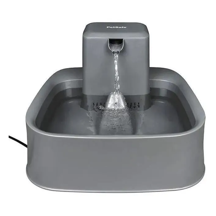 PetSafe Fuente de Plástico 7,5 L sin BPA para Perros y Múltiples Mascotas con Doble Filtración 0 PetSafe Fuente de Plástico 7,5 L sin BPA para Perros y Múltiples Mascotas con Doble Filtración 0