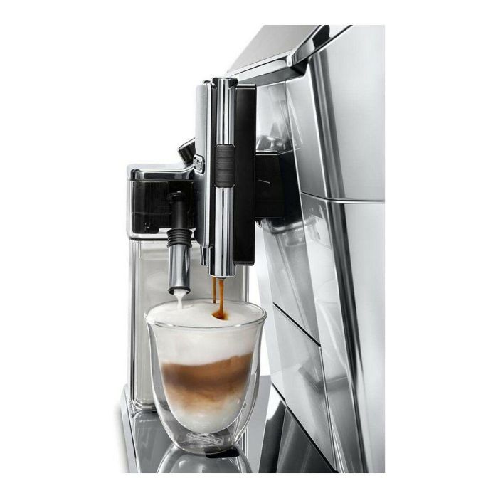 Delonghi ECAM 650.75.MS Cafetera Espresso Automática con Molinillo PrimaDonna Elite - Acero Inoxidable - 15 bares - 2L - 1450W