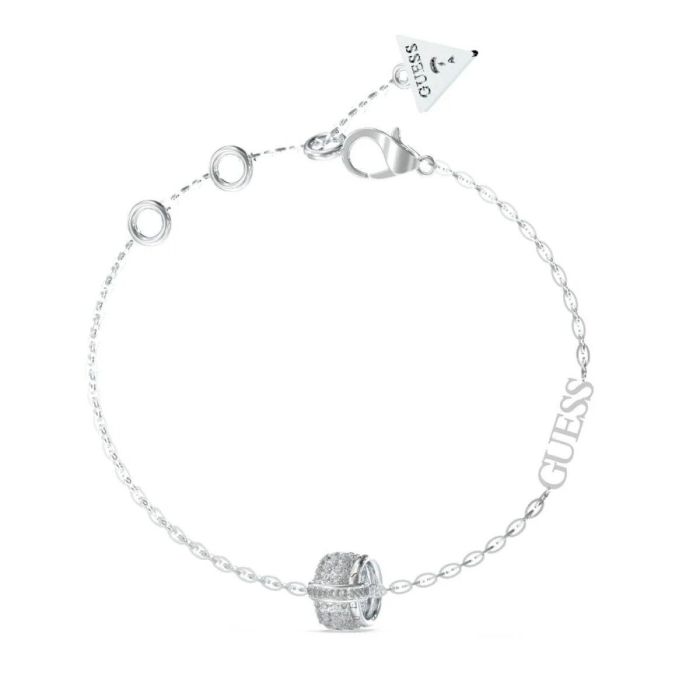 Pulsera Mujer Guess JUBB05255JWRHS Plateado Pulsera Mujer Guess JUBB05255JWRHS Plateado