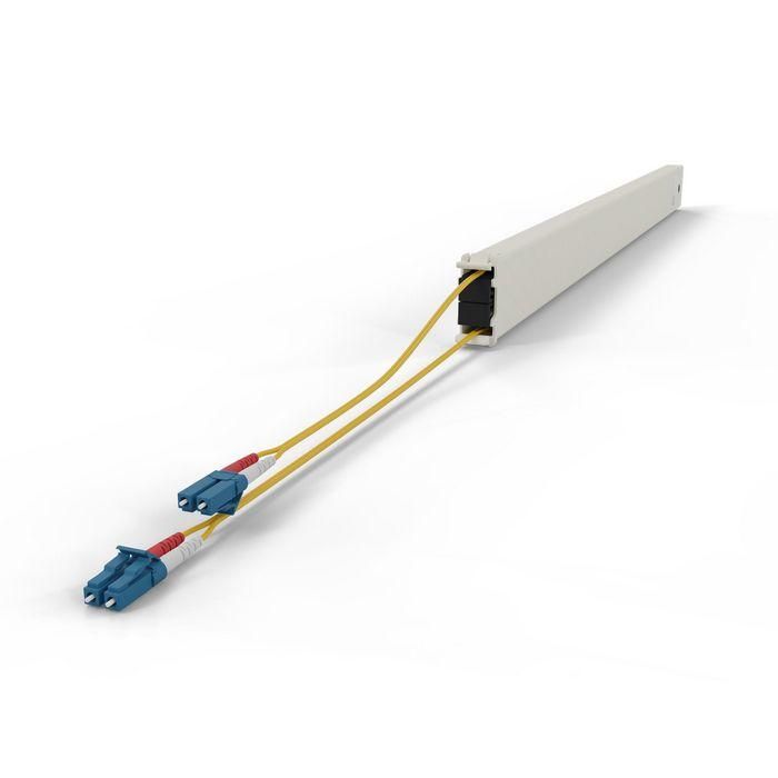 PATCHBOX patchbox.one Cable Cassette Modular para Rack 46RU Fibra Óptica OS2 LC-LC, Insensible a la Flexión Corning ClearCurve 5