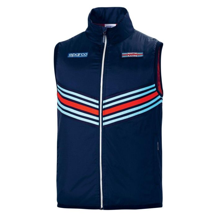 Chaleco Deportivo para Hombre Sparco Martini Racing Azul oscuro (XXL) 0 Chaleco Deportivo para Hombre Sparco Martini Racing Azul oscuro (XXL) 0