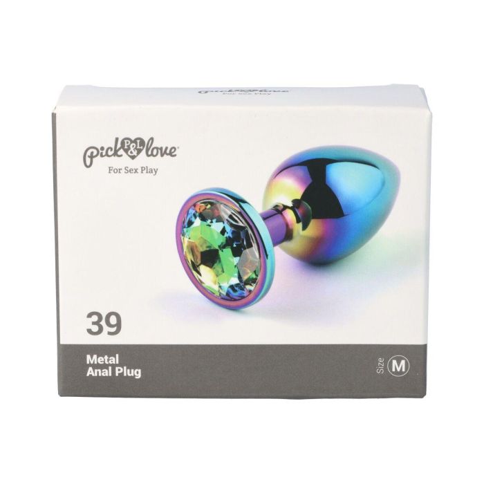 Plug Anal Pick&Love Nº 39 Multicolor (8,3 cm) 10 Plug Anal Pick&Love Nº 39 Multicolor (8,3 cm) 10