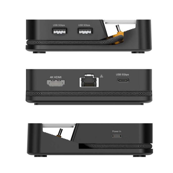 Hub USB j5create JCD624-N Negro Gris 2 Hub USB j5create JCD624-N Negro Gris 2