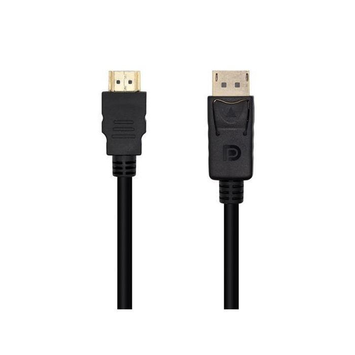 Aisens Cable Conversor Displayport A Hdmi Dp-M - Hdmi-M Negro 1,0M