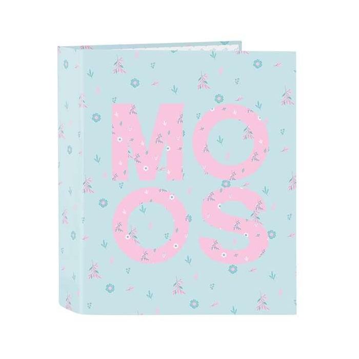Carpeta de anillas Moos Garden 27 x 32 x 3.5 cm Turquesa Carpeta de anillas Moos Garden 27 x 32 x 3.5 cm Turquesa