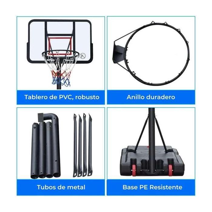 Ociotrends Aro Baloncesto F12X470mm Metal-PP Canasta 1 Ociotrends Aro Baloncesto F12X470mm Metal-PP Canasta 1